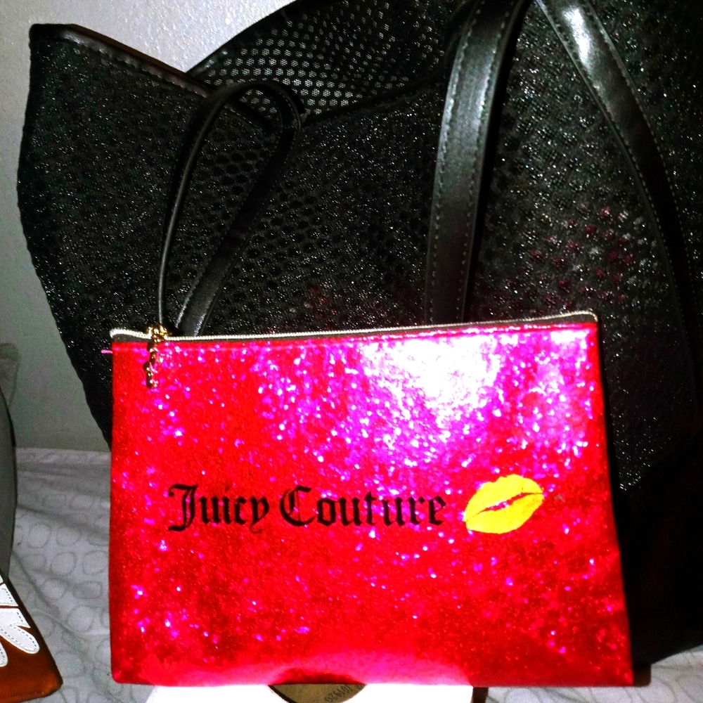 Juicy Couture makeup bag